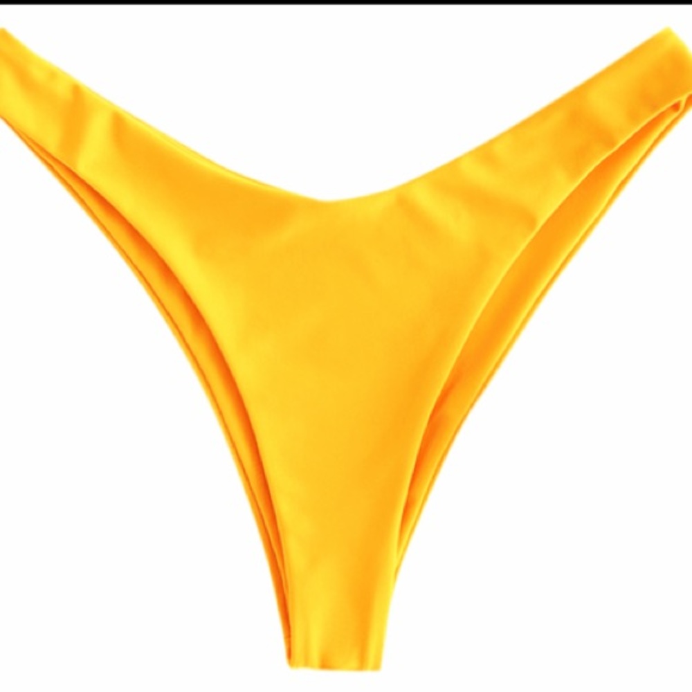 Sunny Yellow bikini seamless bottom